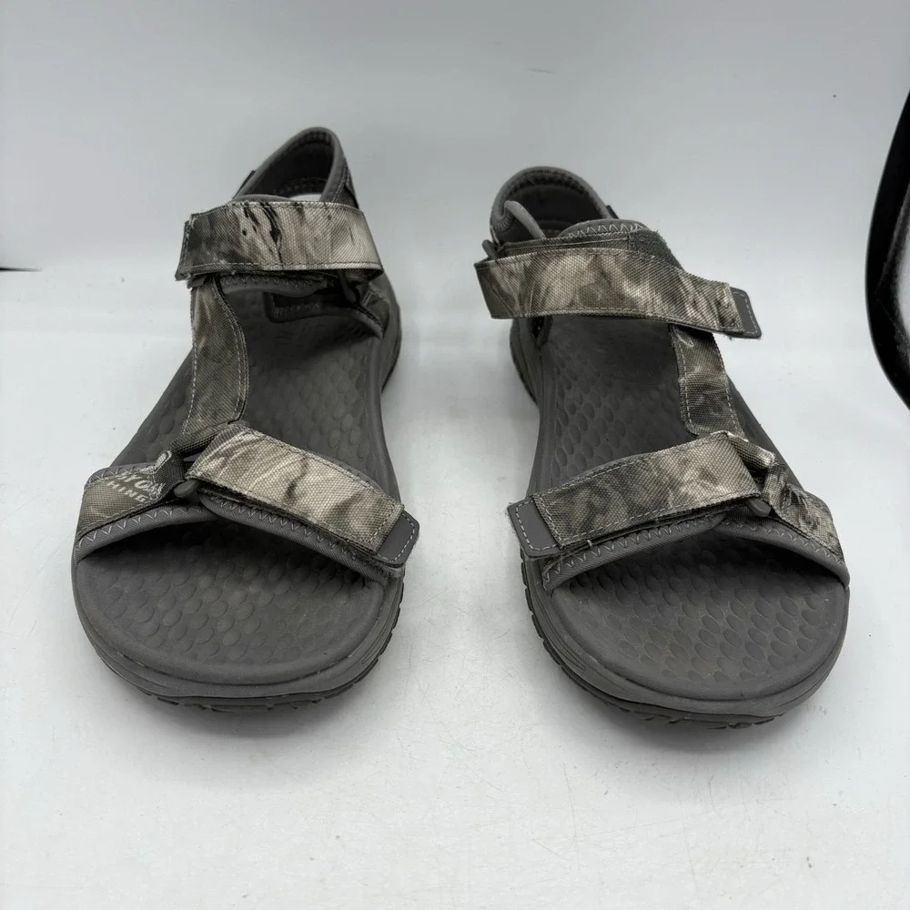 Skechers Shoes Mens Size 11 Lomell Goodyear Mossy Oak‎ Gray Camo Sandals